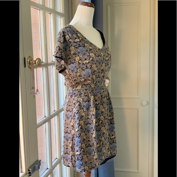 MANGO COLLECTION- Paisely dress shirred waist - Picture 2 of 7